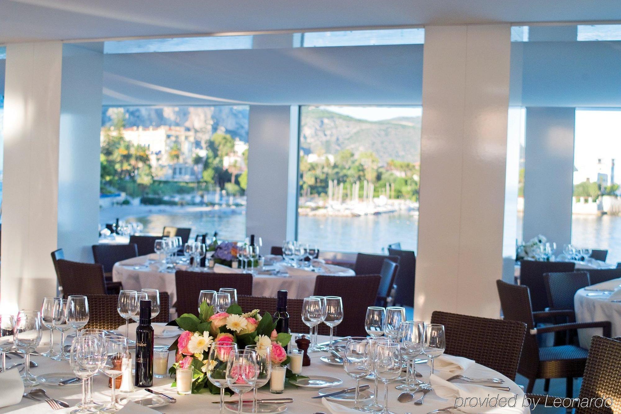 Hotel Royal-Riviera Saint-Jean-Cap-Ferrat Étterem fotó